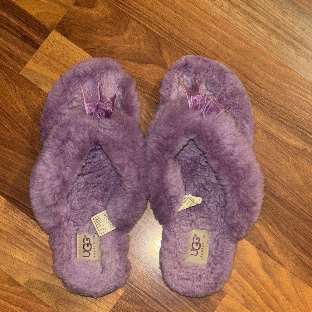 UGG Purple Cozy Slippers